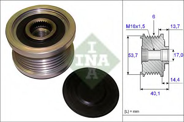 Sistem roata libera, generator