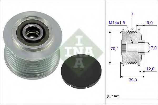 Sistem roata libera, generator