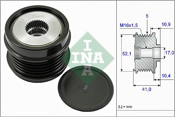 Sistem roata libera, generator