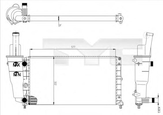 Radiator, racire motor