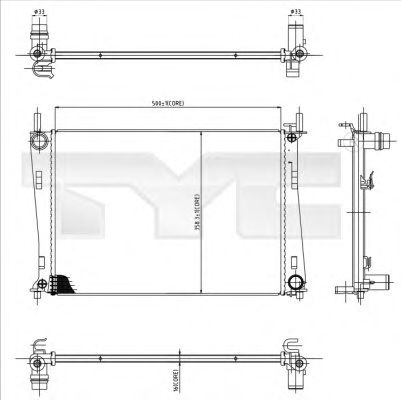 Radiator, racire motor