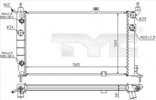 Radiator, racire motor