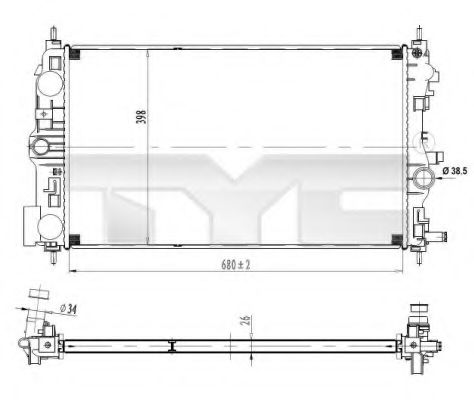 Radiator, racire motor