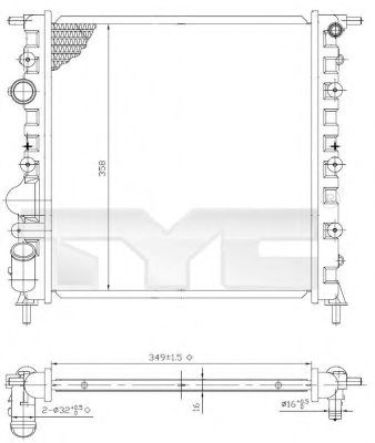 Radiator, racire motor