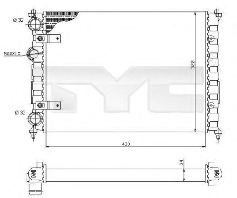 Radiator, racire motor