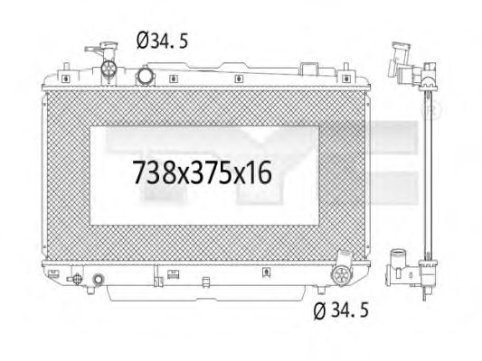 Radiator, racire motor