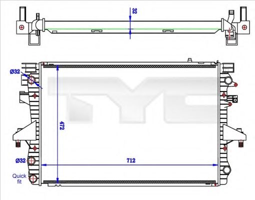 Radiator, racire motor