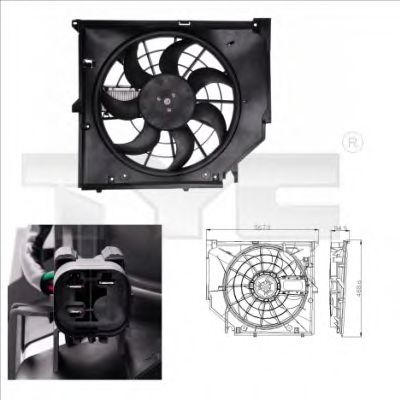 Ventilator, radiator