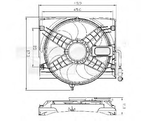 Ventilator, radiator