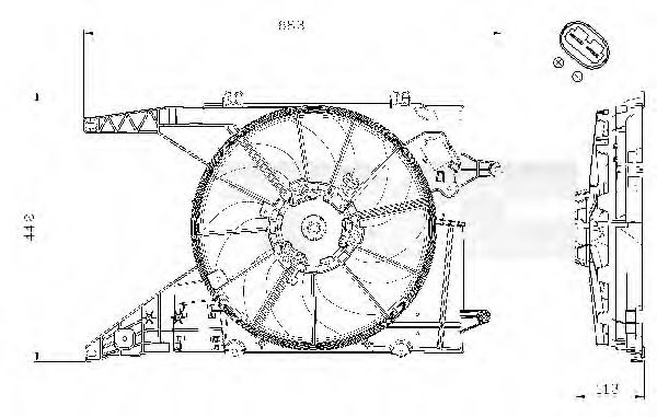 Ventilator, radiator