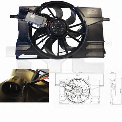 Ventilator, radiator