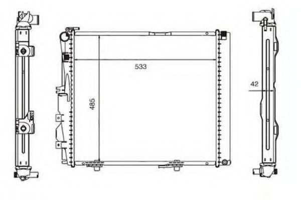 Radiator, racire motor