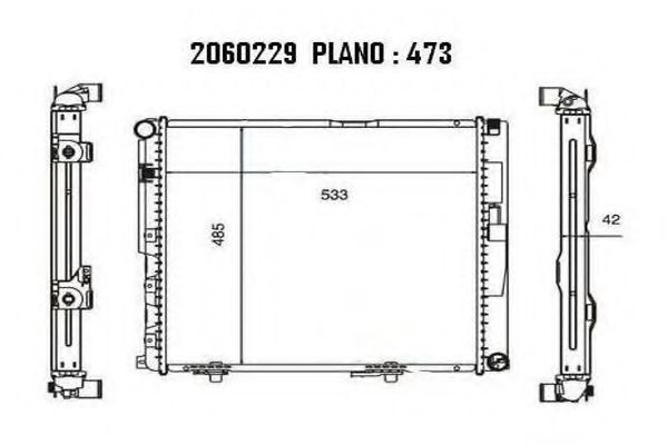 Radiator, racire motor