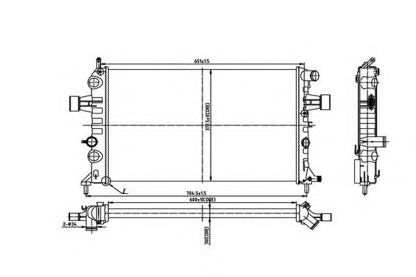 Radiator, racire motor