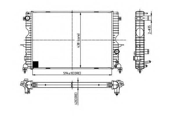 Radiator, racire motor