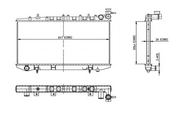 Radiator, racire motor