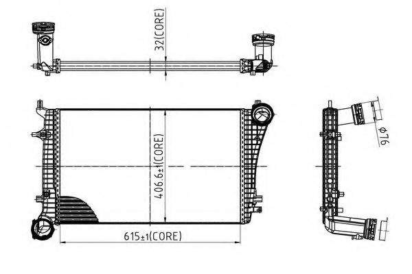 Intercooler, compresor