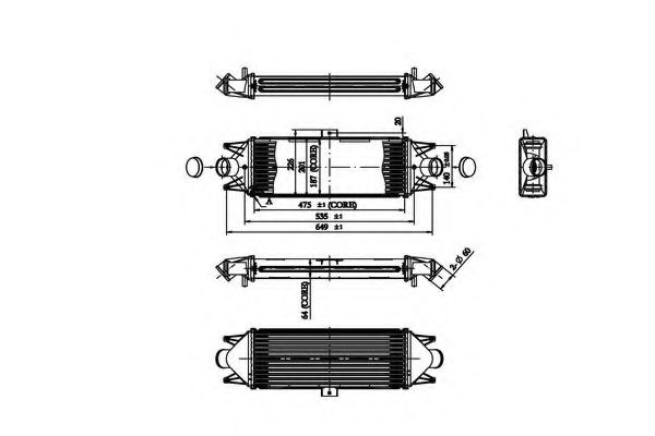 Intercooler, compresor