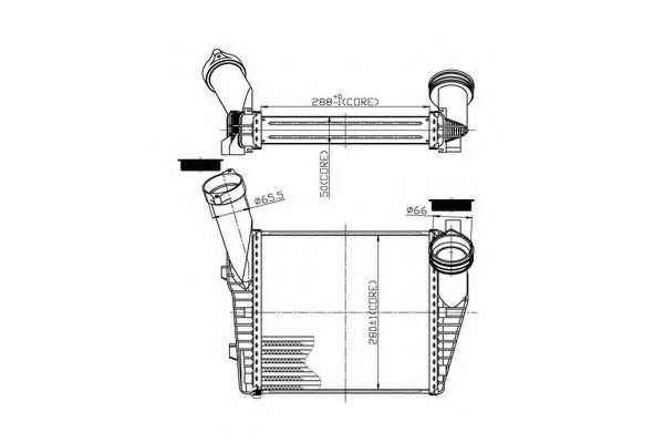 Intercooler, compresor