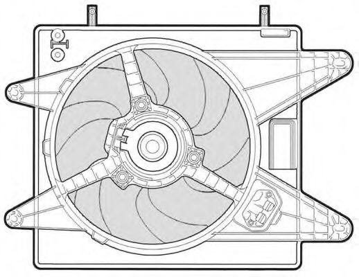 Ventilator, radiator
