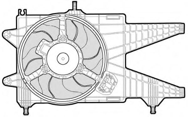 Ventilator, radiator