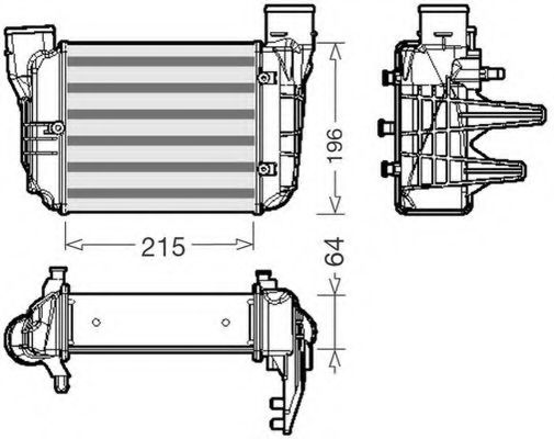 Intercooler, compresor