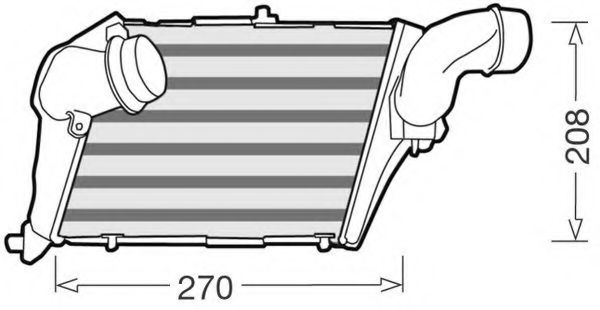 Intercooler, compresor