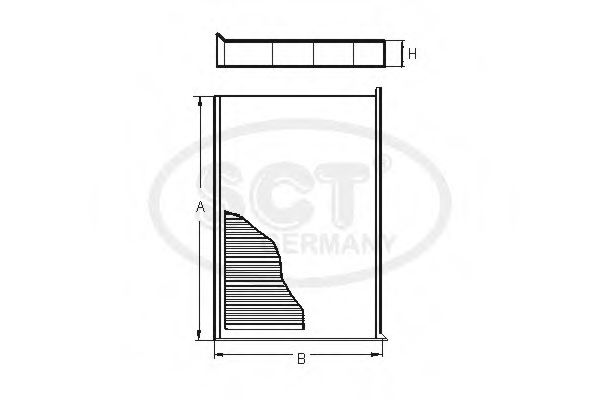 Filtru, aer habitaclu