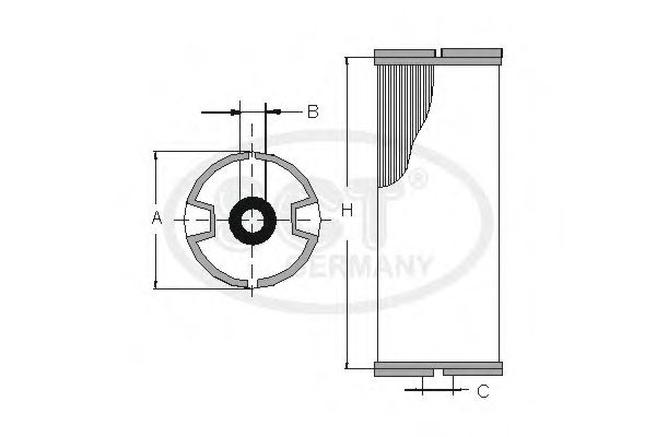 filtru combustibil