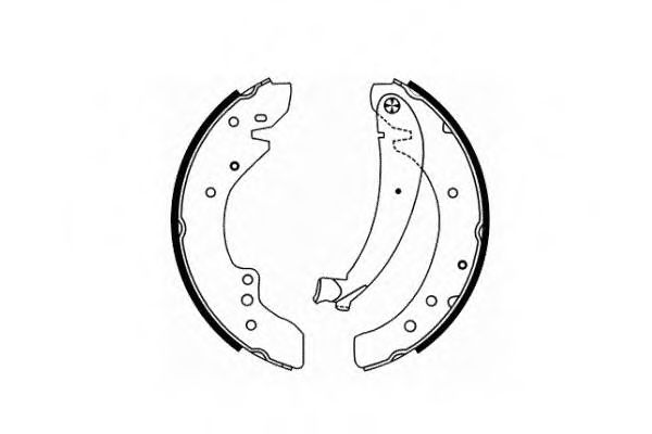 Set saboti frana, frana de mana