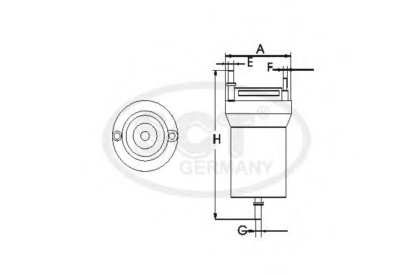 filtru combustibil