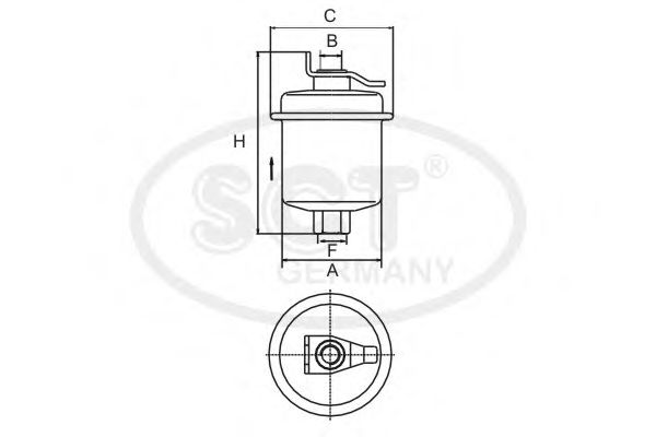 filtru combustibil