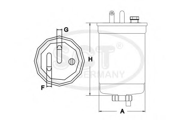 filtru combustibil