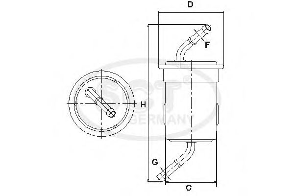 filtru combustibil