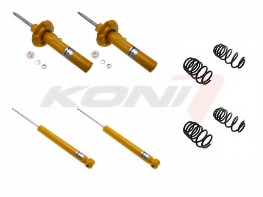 Set suspensie, arcuri elicoidale / amortizoare