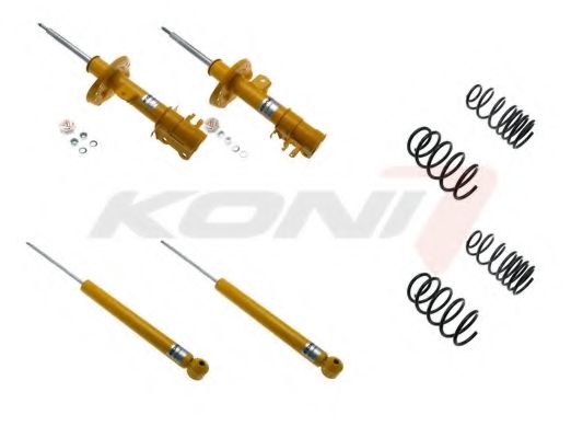 Set suspensie, arcuri elicoidale / amortizoare