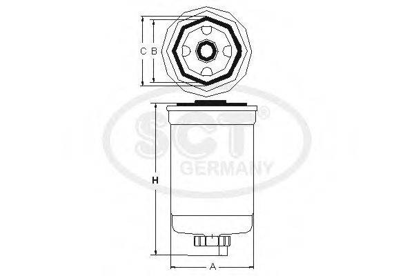 filtru combustibil