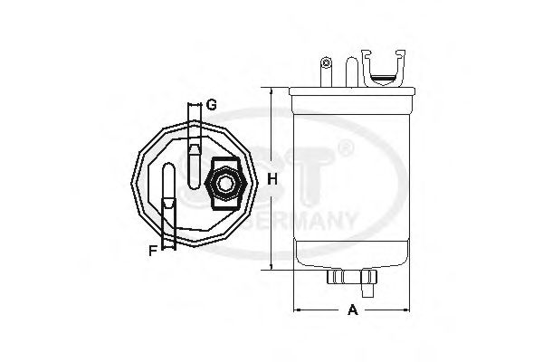 filtru combustibil