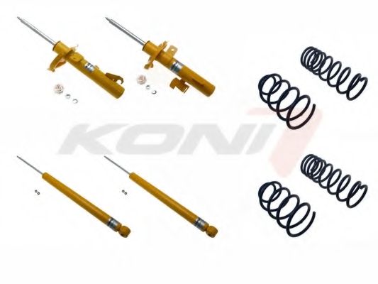 Set suspensie, arcuri elicoidale / amortizoare