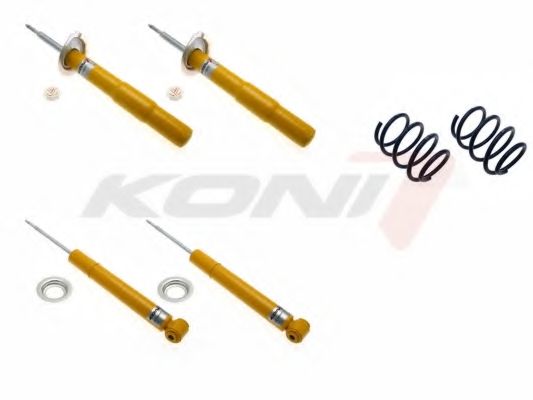 Set suspensie, arcuri elicoidale / amortizoare