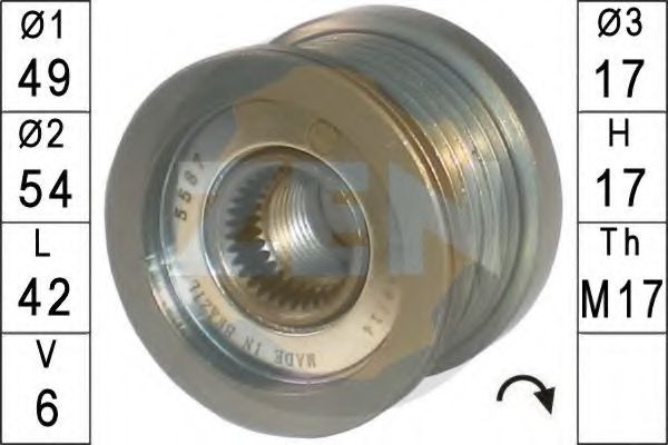 Sistem roata libera, generator