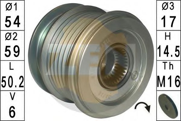 Sistem roata libera, generator
