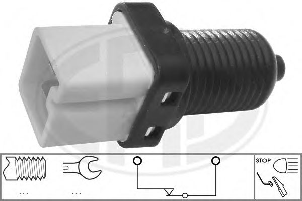 Comutator lumini frana