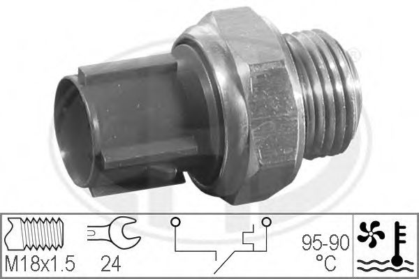 Comutator temperatura, ventilator radiator