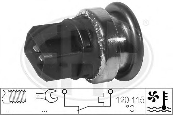 Comutator temperatura, ventilator radiator