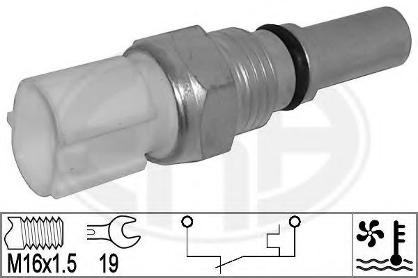 Comutator temperatura, ventilator radiator