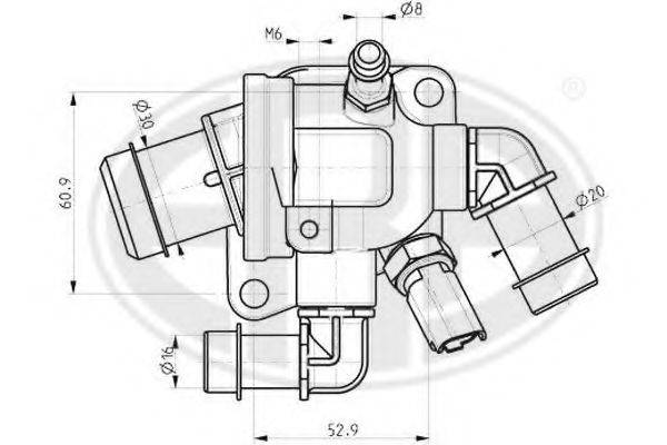 termostat,lichid racire