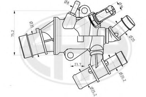 termostat,lichid racire