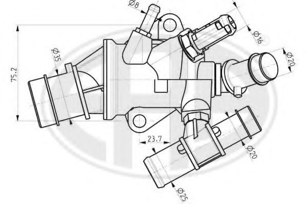 termostat,lichid racire