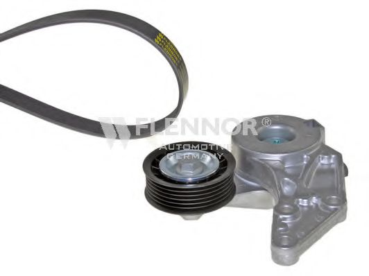 Set curea transmisie cu caneluri